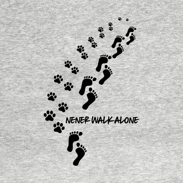 Dog Lover Never Walk Alone by rosecanderson